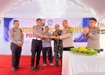 Kapolres Rembang Resmikan Gedung “Promoter” Pos Laka 09 Lasem