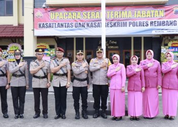 Sertijab di Polres Rembang, Pejabat Baru Diharapkan Segera Beradaptasi