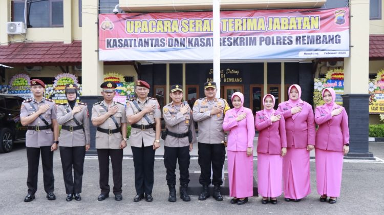 Sertijab di Polres Rembang, Pejabat Baru Diharapkan Segera Beradaptasi