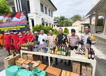 8 Kasus Narkoba Terungkap di Pati, 11 Tersangka Diamankan