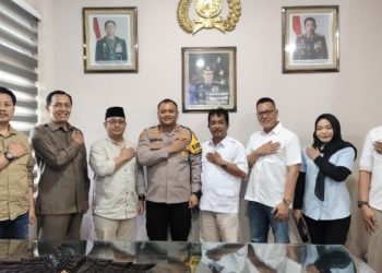 Jalin Sinergitas, DPC Partai Gerindra dan Polres Rembang Bahas Keamanan Wilayah