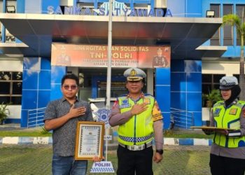 Sukses Memimpin Satlantas Pati, Kini Kompol Asfauri Menjabat Kasigar Ditlantas Polda Jateng