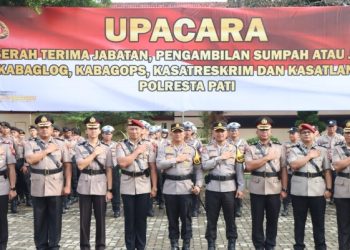 Rotasi di Mapolresta Pati, Pejabat Baru Siap Emban Tugas