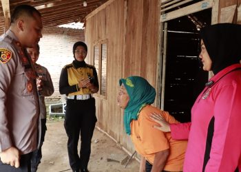 Polres Rembang Wujudkan Hunian Layak Bagi Warga Kurang Mampu