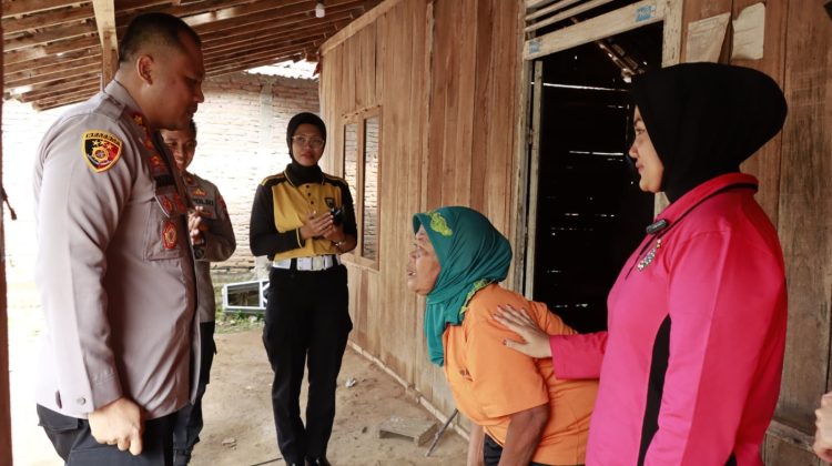Polres Rembang Wujudkan Hunian Layak Bagi Warga Kurang Mampu