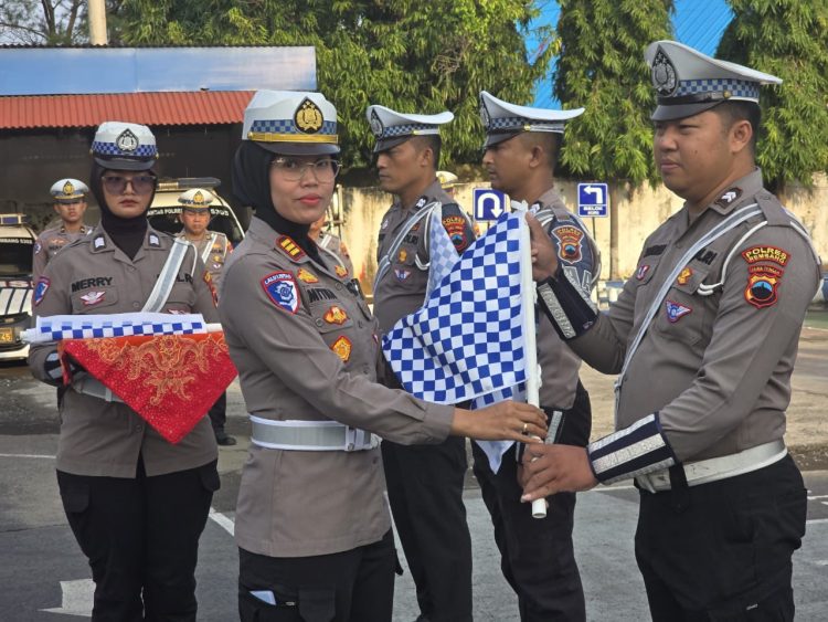 Bendera Gatur Polantas, Inovasi Polres Rembang Untuk Ketertiban Lalu Lintas