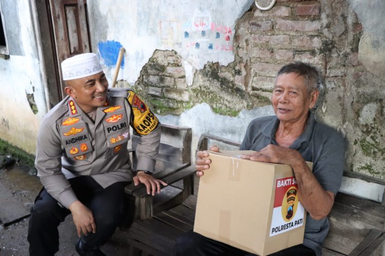 Bulan Ramadan, Polresta Pati Perkuat Sinergi Sosial Lewat Aksi Berbagi