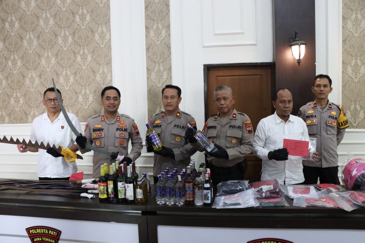 Polresta Pati Galakkan Berantas Premanisme di Pati