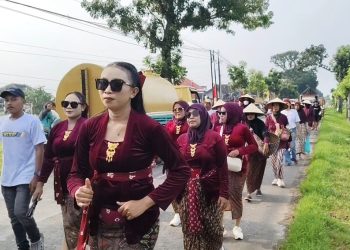 Meriah! Sedekah Bumi Perdana Desa Tlogoayu Disambut Ribuan Warga