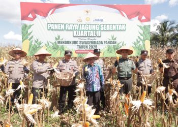 Simbol Sukses Pertanian, Kapolres Banjar Hadir