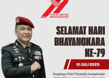 AKBP Rahmad Hidayat Dorong Sinergi BNN dan Polri di Momen Bhayangkara ke-79