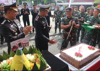 Kejutan Ulang Tahun Bhayangkara Jadi Inspirasi Soliditas Penegak Hukum di Pati