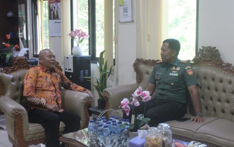 Sepakat Perkuat Ketahanan Sosial, Dandim Pati Anjangsana ke PA