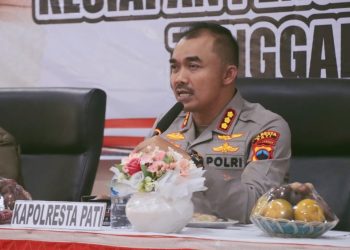 Jaga Ketertiban, Polresta Pati Imbau Peserta Aksi 13 Agustus