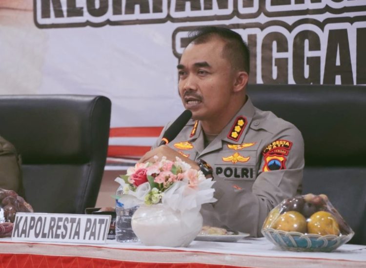 Jaga Ketertiban, Polresta Pati Imbau Peserta Aksi 13 Agustus
