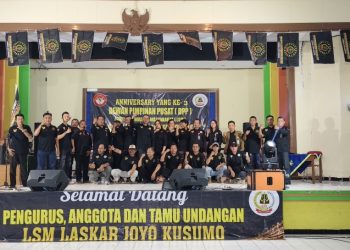 Sinergi LSM Laskar Joyo Kusumo dan Pemerintah Terlihat di Ulang Tahun ke-3