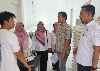 Antisipasi Lonjakan Harga, Kanit Unit II Satreskrim Polresta Pati Cek Pasar dan Gudang Beras