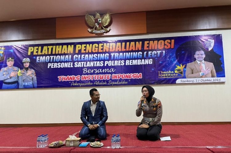 ECT di Polres Rembang Jadi Inspirasi Nasional, Polisi Belajar Bersihkan Emosi