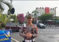 Pantau Lalu Lintas, AKP Royke : Pelopor Keselamatan Diprioritaskan