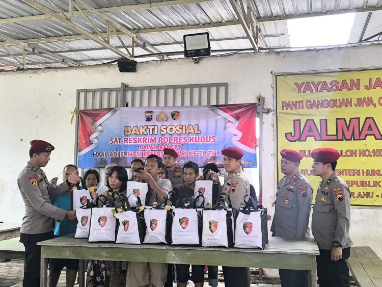 Tebar Kepedulian di Panti Jalma Sehat, AKP Danail : HUT ke-78 Reskrim