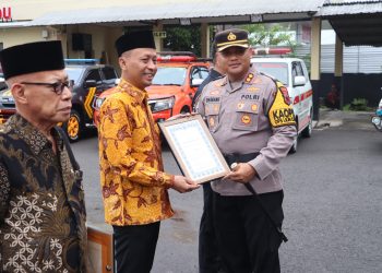 Empat Tokoh Terima Penghargaan, Kapolres Rembang : Momen Bela Negara