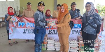PP Polri Turun, AKBP Purn. Nyamin Ajak Simpatisan Peduli Korban Banjir di Pati