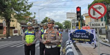 Sentuhan Humanis Kasat Lantas Kudus di Ramadan 2026, Berbagi Ratusan Takjil
