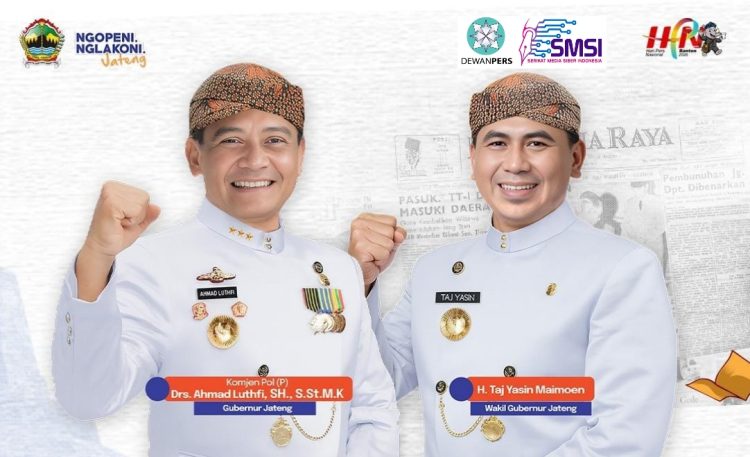 Pemerintah Gandeng SMSI, Gubernur Jateng Tekankan Integritas Pers