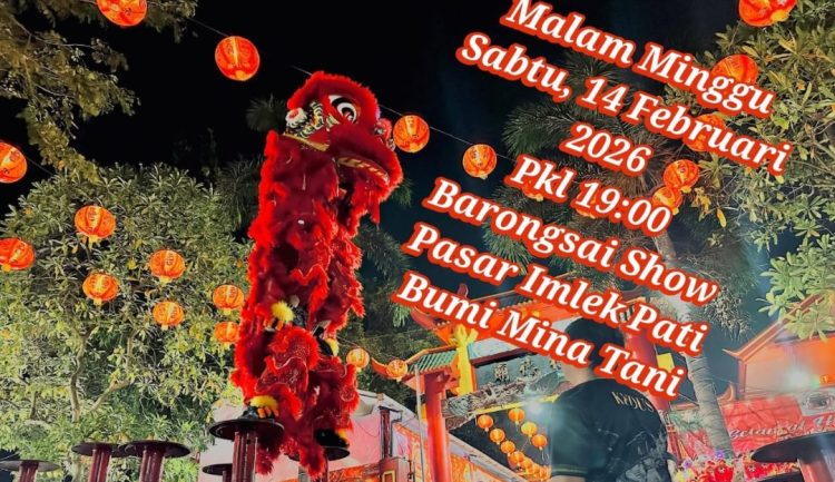 Spektakuler! Pasar Imlek Pati Diserbu Ribuan Warga, Barongsai Jadi Simbol Harapan Tahun Baru