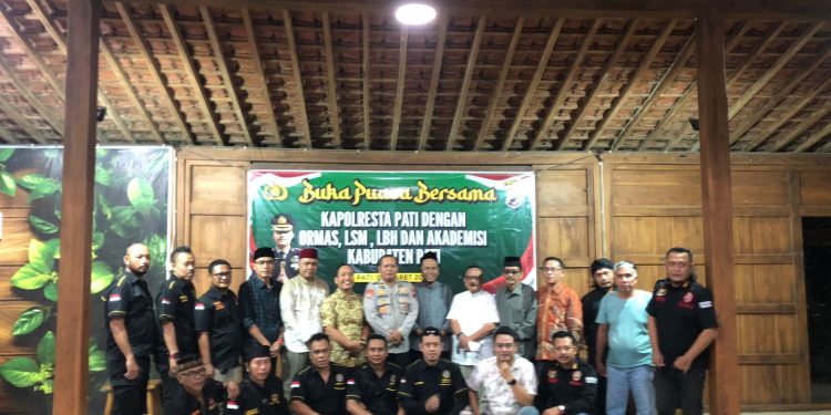 LSM, LBH dan Ormas Komitmen Dukung Polresta Pati Jaga Stabilitas Kamtibmas