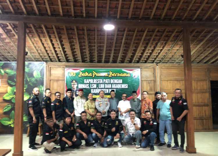 LSM, LBH dan Ormas Komitmen Dukung Polresta Pati Jaga Stabilitas Kamtibmas
