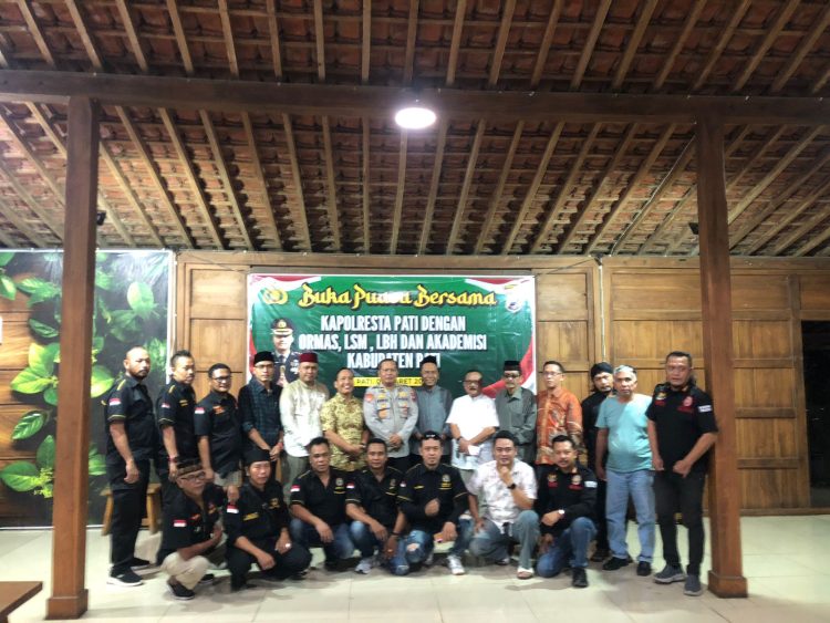 LSM, LBH dan Ormas Komitmen Dukung Polresta Pati Jaga Stabilitas Kamtibmas