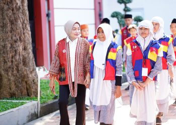 Dari Pendopo Pati, Plt Bupati Tanamkan Nilai Disiplin dan Tanggung Jawab ke Siswa