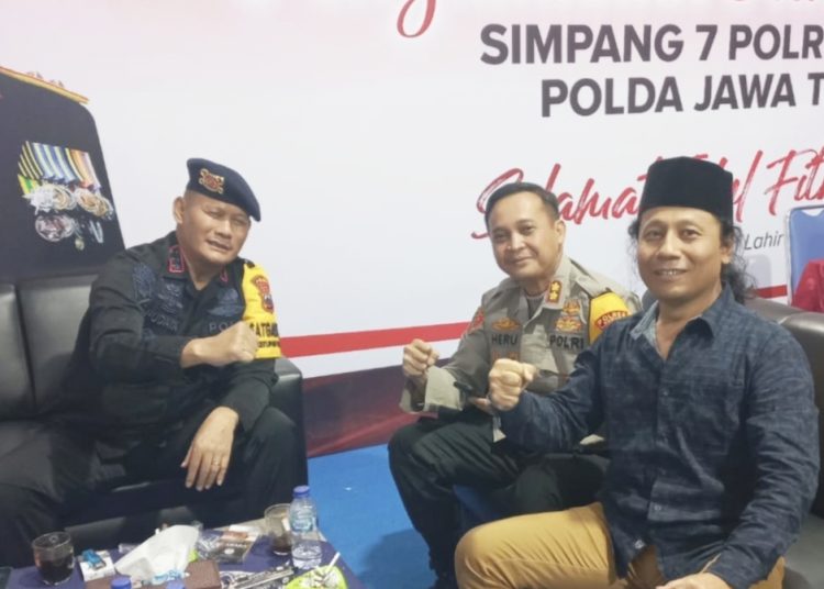 Cek Pos Terpadu, Dansat Brimob Warning Semua Personel Polri