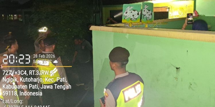 Mencekam ! Si Jago Merah Lalap bangunan SDN 03 Kutoharjo