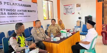 Kapolres Jepara Blusukan Musdes PAW, Tokoh Desa Diminta Jadi Penyejuk Suasana