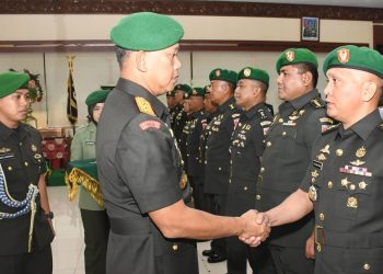 Perkuat Informasi Publik, Kapendam Kodam Diponegoro Resmi Berganti Letkol Inf. Jon Young Saragi