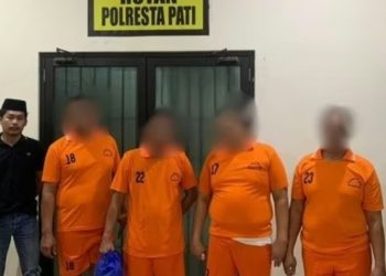 DC Bikin Geram Warga Pati, 4 Pelaku Diringkus Polisi