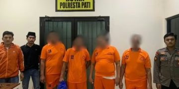 DC Bikin Geram Warga Pati, 4 Pelaku Diringkus Polisi