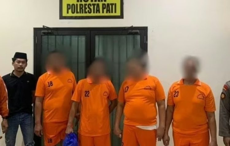 DC Bikin Geram Warga Pati, 4 Pelaku Diringkus Polisi