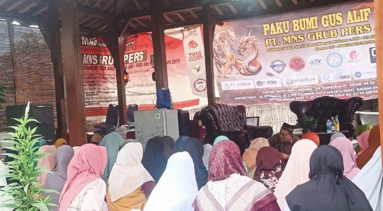 Syukuran Joglo Baru PT MNS Grub Pers, Ngaji Roso Jadi Simbol Kebersamaan