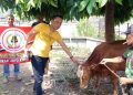 Idul Adha Jadi Ajang Kepedulian Sosial, Ketum LSM LJK Berbagi Daging Qurban
