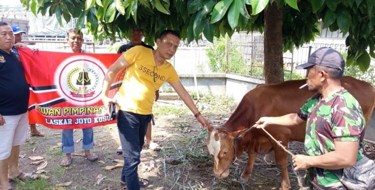 Idul Adha Jadi Ajang Kepedulian Sosial, Ketum LSM LJK Berbagi Daging Qurban