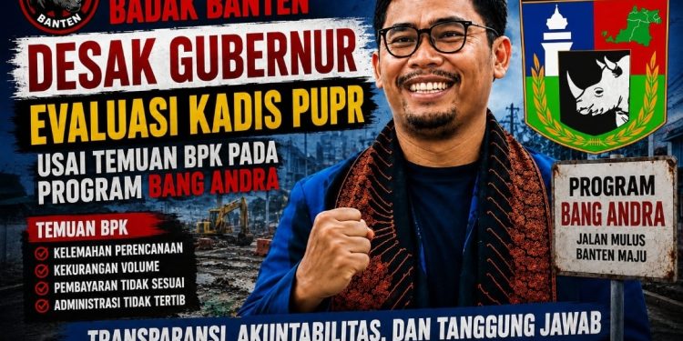 Asep Pahrudin Kritik Pengawasan Proyek Infrastruktur