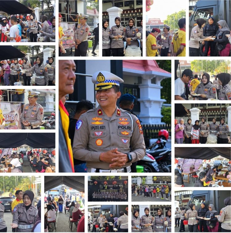 Warga Apresiasi Aksi Sosial Waisak 2026, Polri dan Kelenteng Hok Tik Bio Pati Kompak