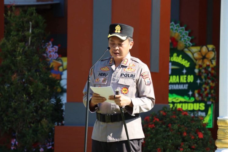 Jelang HUT Bhayangkara ke-80, 56 Anggota Polres Kudus Terima Kenaikan Pangkat