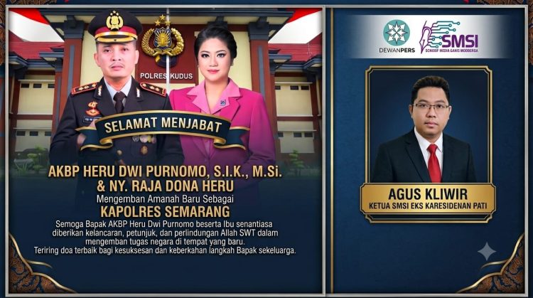 Pindah ke Polres Semarang, AKBP Heru Dwi Purnomo Dikenang Sebagai Kapolres Humanis di Kudus