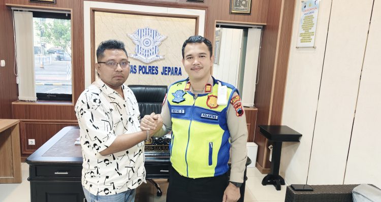 771 Kecelakaan, Kasatlantas Jepara dan SMSI Sepakat Gencarkan Edukasi Keselamatan Berkendara