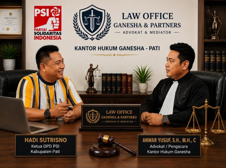 PSI Pati Solid di 21 Kecamatan, Hadi Sutrisno Siap Perluas Program Sosial