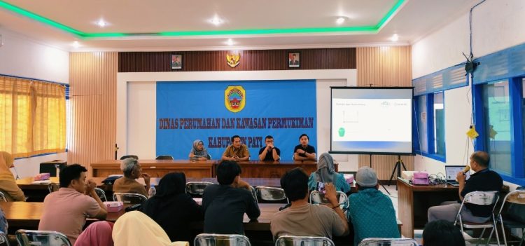 Disperkim Pati dan Djarum Foundation Mulai Bangun Rumah Warga Kurang Mampu